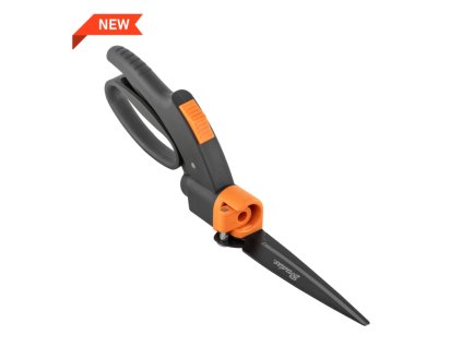 Rotační nůžky na trávu 360° řada V – precizní střih s otočnou čepelí a aretací