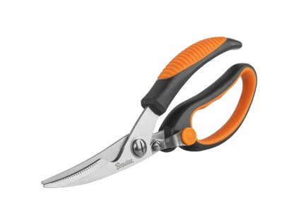 Kuchyňské a kempingové nůžky 225 mm – s čepelí z nerezové oceli a aretací