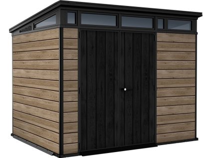 PENT Signature HORIZONTAL domek 9x7 - jasan, 279 x 226 x 216 cm