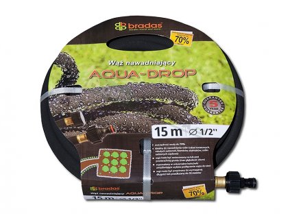 Zahradní zavlažovací hadice AQUA DROP 1/2" - 15m