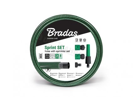 Zahradní hadice SPRINT 20m - 1/2" - 4 dílný komplet