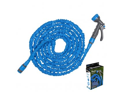 Komplet flexibilní zahradní hadice TRICK HOSE 5-15m - modrá
