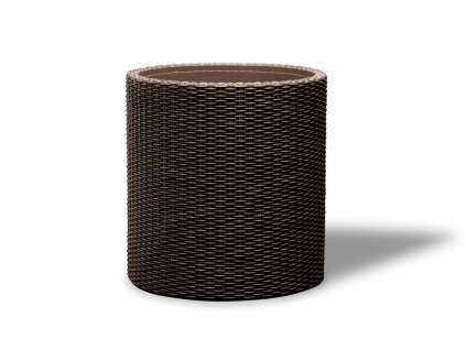 KETER Květináč Cylinder Planter M Brown