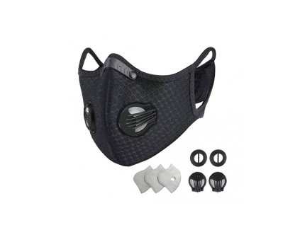 Ochranná maska N95 - SPORT, s výměnnými filtry