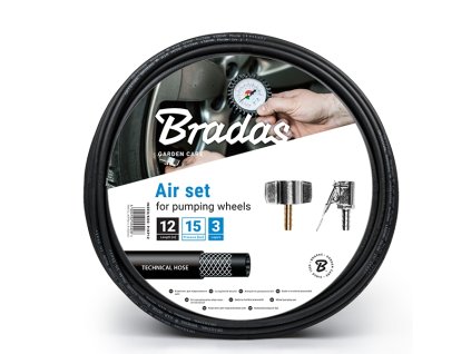 Komplet sada na huštění pneumatik Bradas 12 m