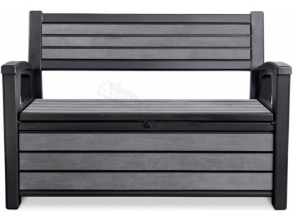 Zahradní lavice Keter Hudson Storage 227l - graphite