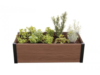 Vyvýšený záhon KETER Maple Trough - hnědý