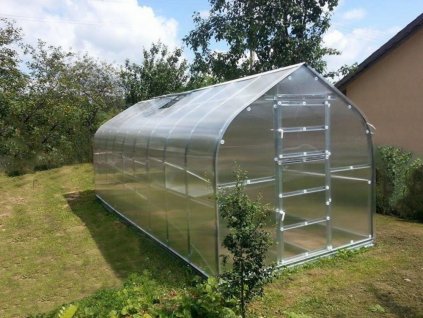 GARDENTEC Standard - 2 x 2,5 m zahradní skleník z polykarbonátu