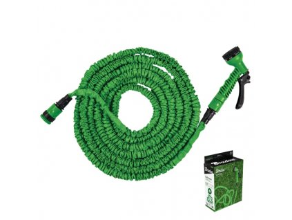 Komplet flexibilní zahradní hadice TRICK HOSE 5-15 m - zelená