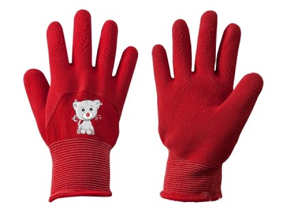 Dětské latexové ochranné rukavice Bradas KITTY, vel. 5