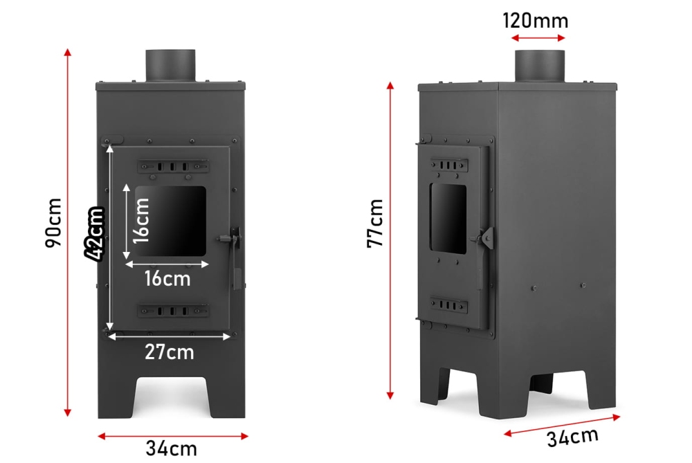 Kamna CEZAR - 7,5 kW