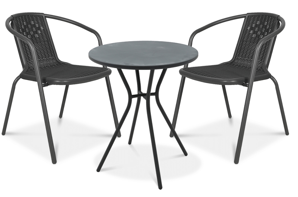 Balkónový set SIMPLE 2+1 Graphite
