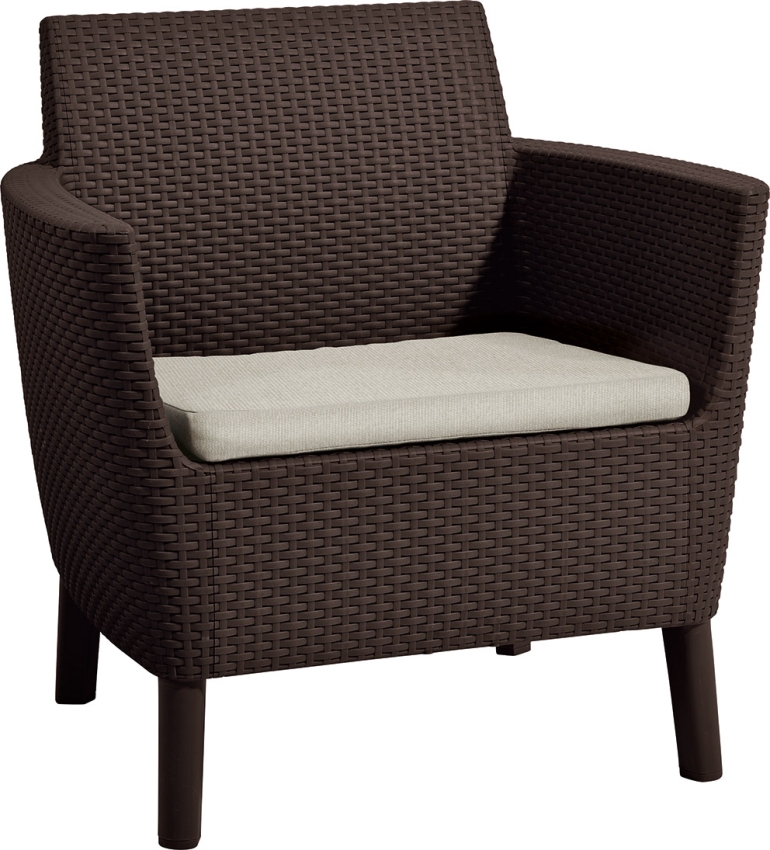Zahradní set KETER Salemo 2 Seater Sofa - hnědá / béžová