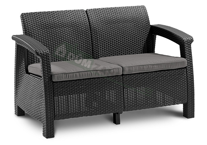 Zahradní set Allibert Corfu Graphite
