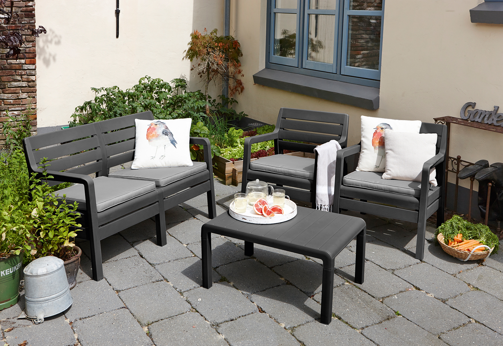 Zahradní set KETER DELANO Graphite