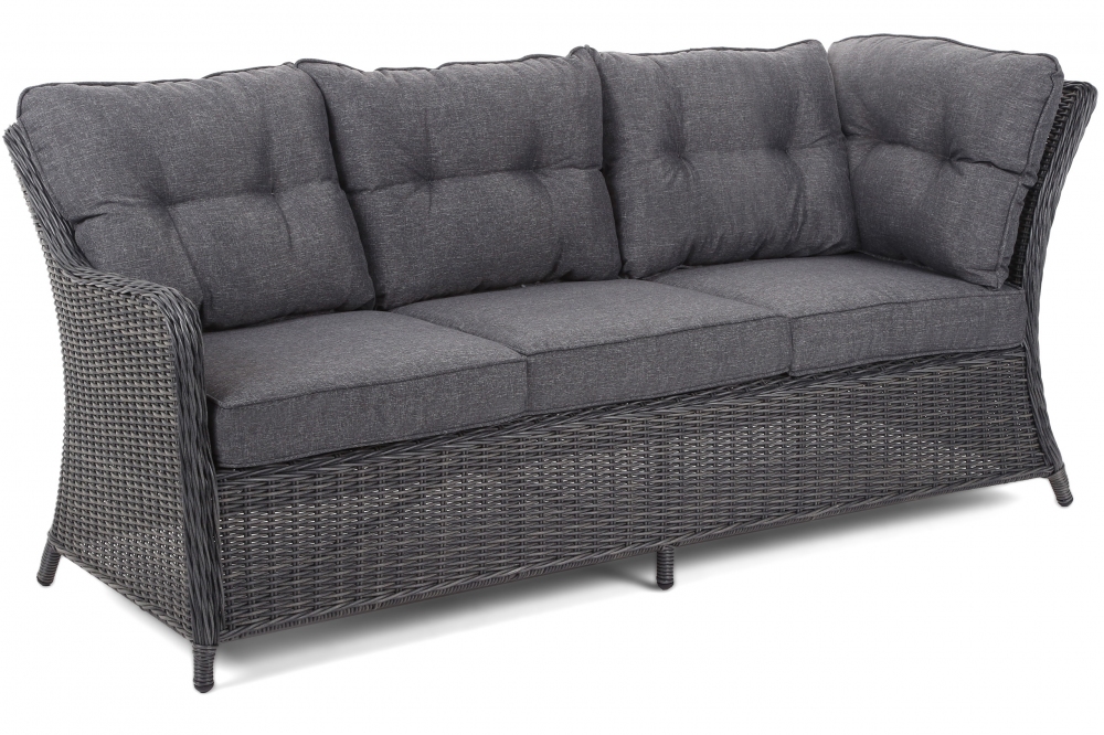 Luxusní rohová sedací souprava California Grey / Grey