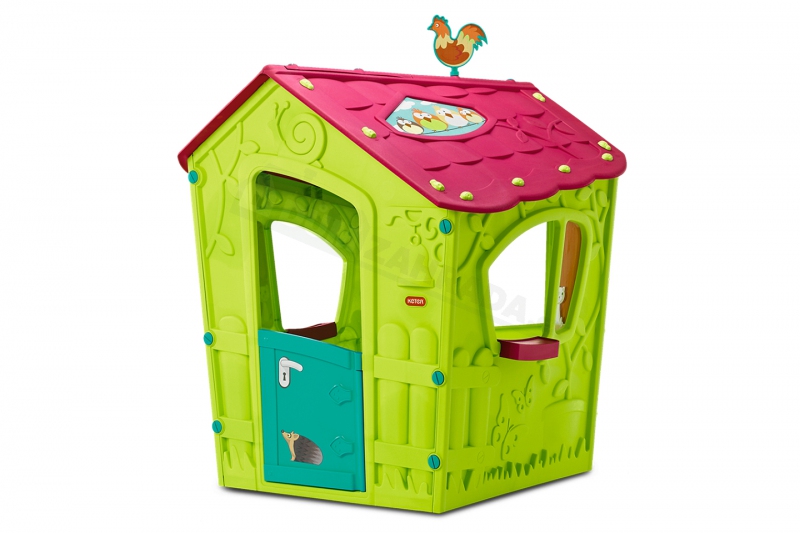 Dětský domek Keter Magic Playhouse - zelený