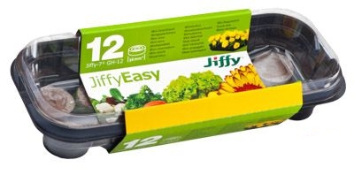 Minipařeniště GH-12 + 12 ks rašelinových tablet Jiffy-7®, 27 x 11,5 x 6 cm