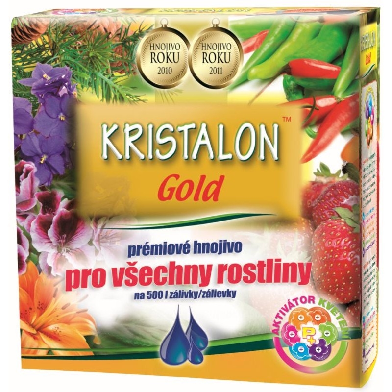 Prémiové hnojivo Kristalon - Gold 0,5 kg