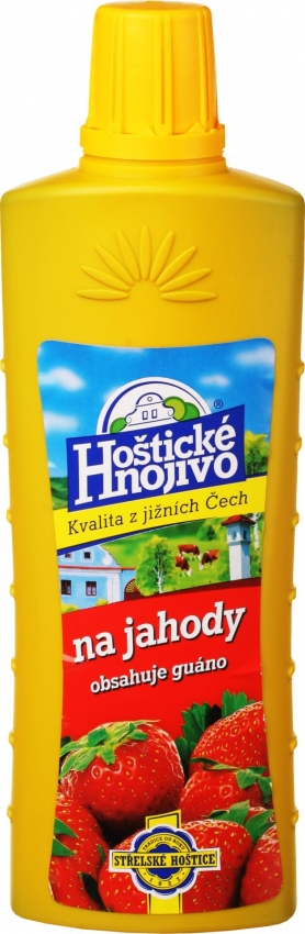 Hoštické tekuté hnojivo na jahody s guánem 500 ml