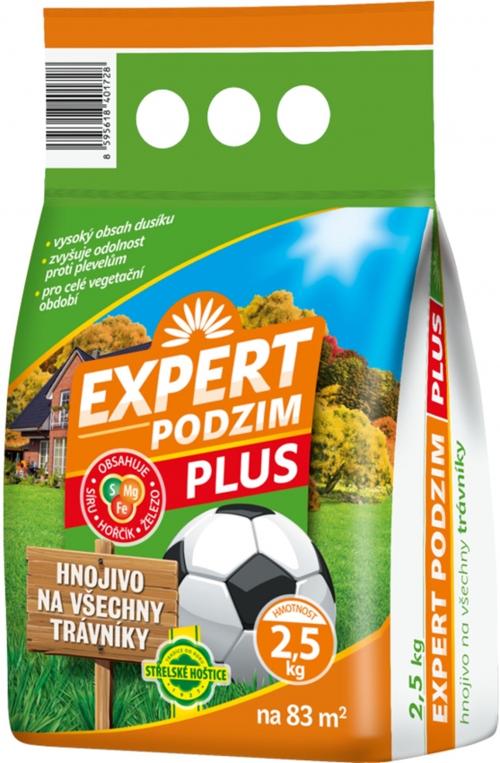 Hnojivo trávníkové - Expert podzim Plus 2,5 kg