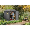Zahradní domek Keter Darwin 6x8 - 221 x 244 x 190 cm - šedý