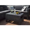 Zahradní stolek KETER Corfu table - 77 x 57 x 42 cm - grafitový