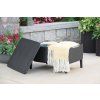 Zahradní set KETER Salemo 2 Seater Sofa - grafitová / šedá