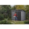 Zahradní domek Keter Cortina 9x7 - 277 x 218 x 226 cm - šedý