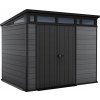 Zahradní domek Keter Cortina 9x7 - 277 x 218 x 226 cm - šedý