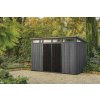 PENT Signature VERTICAL zahradní domek 11x7 - šedý, 342 x 226 x 216 cm