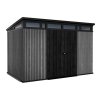 PENT Signature VERTICAL zahradní domek 11x7 - šedý, 342 x 226 x 216 cm
