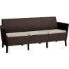 Zahradní set KETER Salemo 3 Seater Sofa - hnědá / béžová