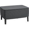 Zahradní set KETER Salemo 3 Seater Sofa - grafitová / šedá