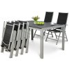 Zahradní nábytek Sydney 6+1 Alu Silver