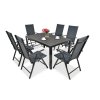 Zahradní nábytek Sydney 6+1 Grey