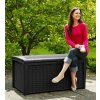 Zahradní úložný box Keter Borneo - 416 L - 70 x 129,5 x 62,5 cm - antracit