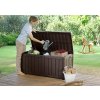Keter Glenwood - zahradní box 390 L - 128 x 65 x 61 cm - hnědý