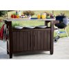 Multifunkční zahradní stolek KETER UNITY XL 207L - 134 x 52 x 90 cm - hnědý
