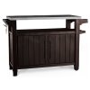Multifunkční zahradní stolek KETER UNITY XL 207L - 134 x 52 x 90 cm - hnědý