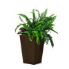 KETER Květináč Rattan Planter S - hnědý