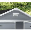 Zahradní domek Keter Manor 6x8 DD - 226 x 237 x 185 cm - šedý