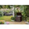 Keter City Storage - zahradní úložný box 113 L - 57,8 x 44 x 54,8 cm - Brown