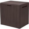Keter City Storage - zahradní úložný box 113 L - 57,8 x 44 x 54,8 cm - Brown