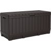 Zahradní úložný box KETER Kentwood 350 L - 128 x 54 x 59 cm - hnědý