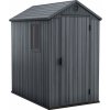 Zahradní domek Keter Darwin 4x6 - 126 x185 x 205 cm - šedý
