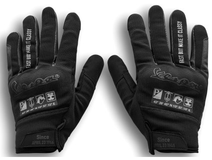 Vespa Handschuhe schwarz DEC 8T0008M02BLB 01