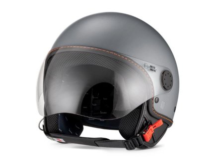 Vespa Jethelm Vespa Visor LangHe grau titanium 8H0031M010HQECE 1