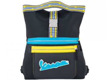 Tasche mit R cksackfunktion V Stripes Schwarz 2