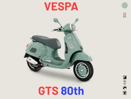 2026 VESPA GTS 80TH MY2026
